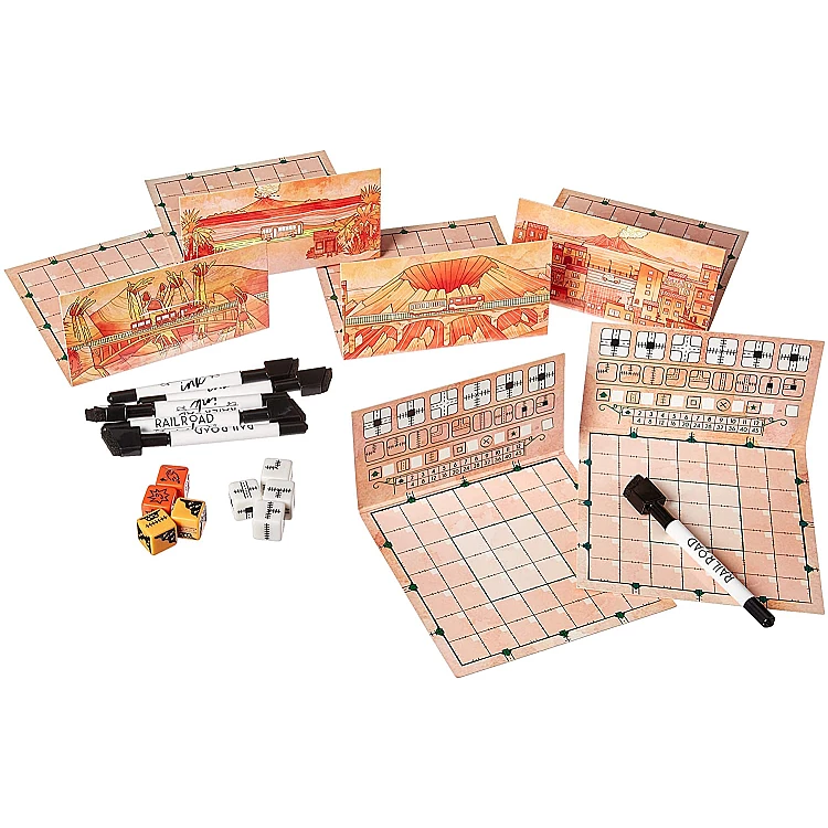 Railroad Ink: Blazing Red - Image 3