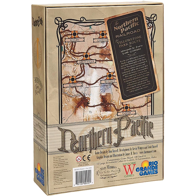 Rio-Grande-Games Northern Pacific - Image 2