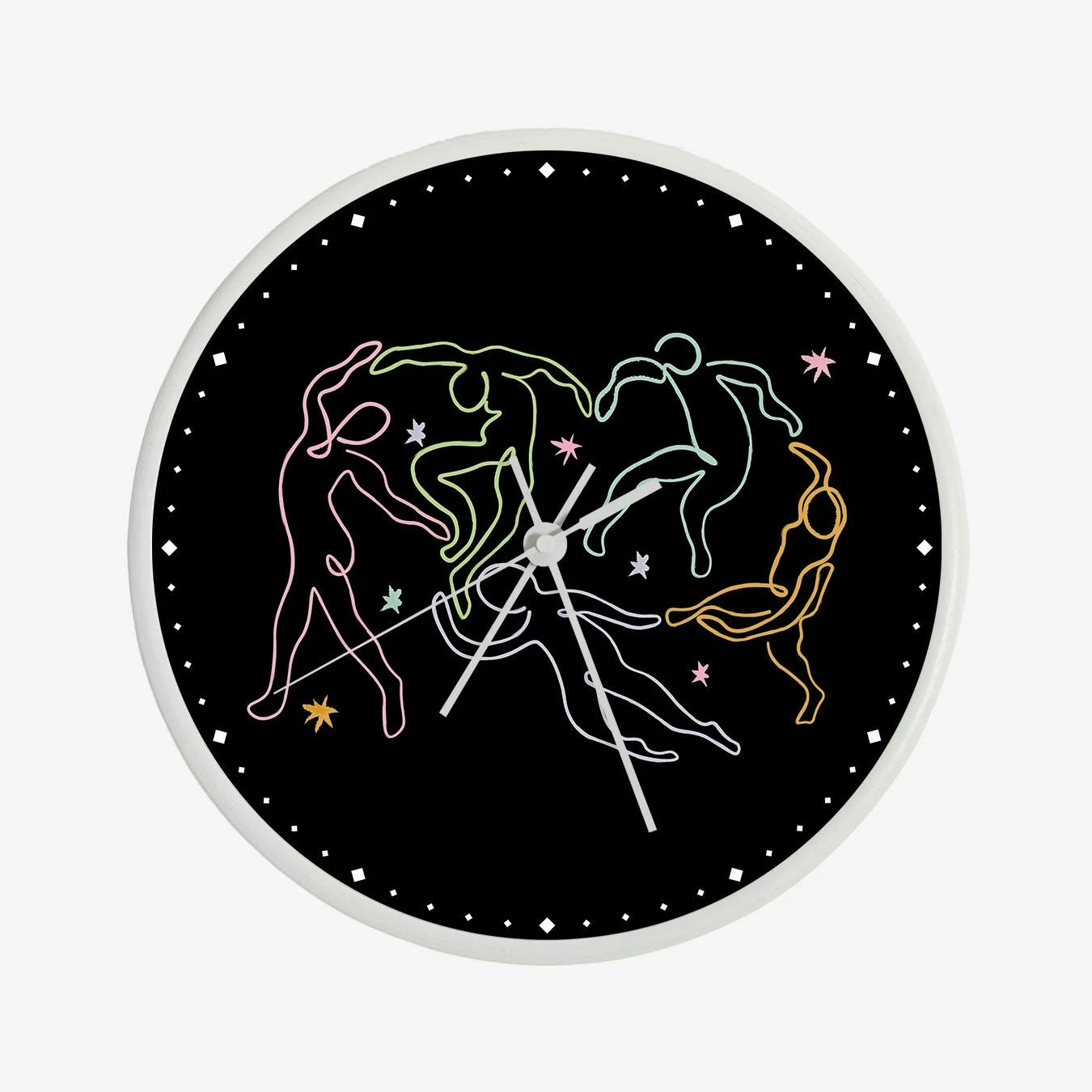 Night Dancers Dark Clock - Image 3