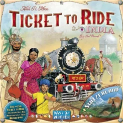 Days Of Wonder Ticket To Ride Map Collection: Volume 2 – India & Switzerland