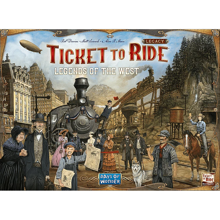 Days Of Wonder Ticket To Ride Legacy: Legends Of The West
