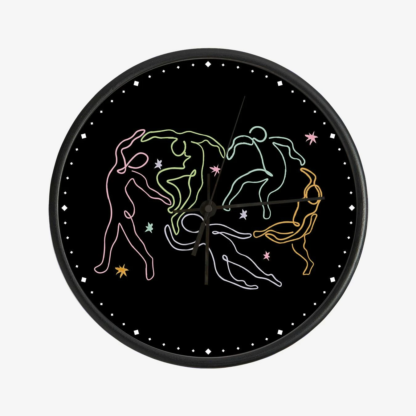 Night Dancers Dark Clock