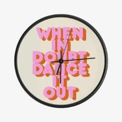 Dance It Out Clock