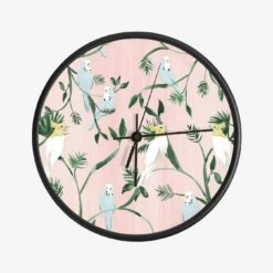 Jungle Birds Clock