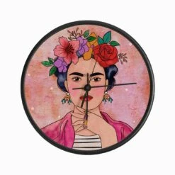 Frida Kahlo Clock