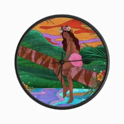 Hawaiian Dreams Clock