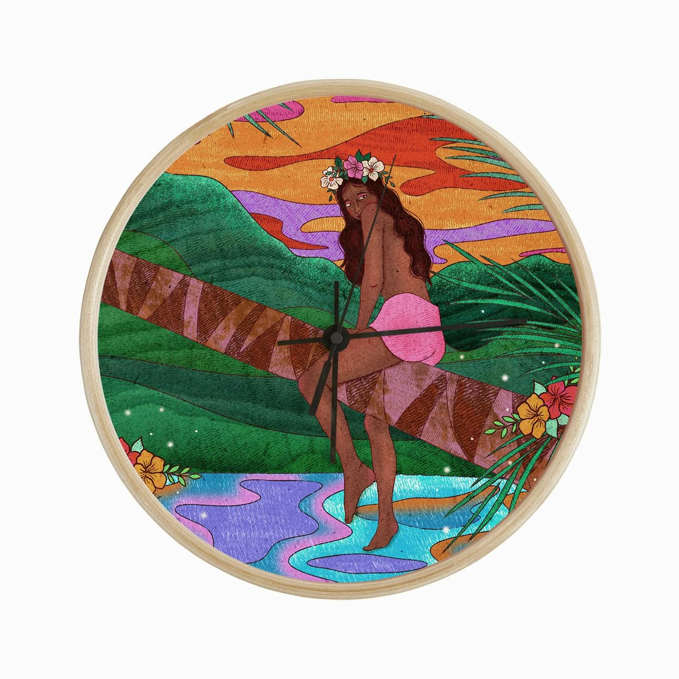 Hawaiian Dreams Clock - Image 2