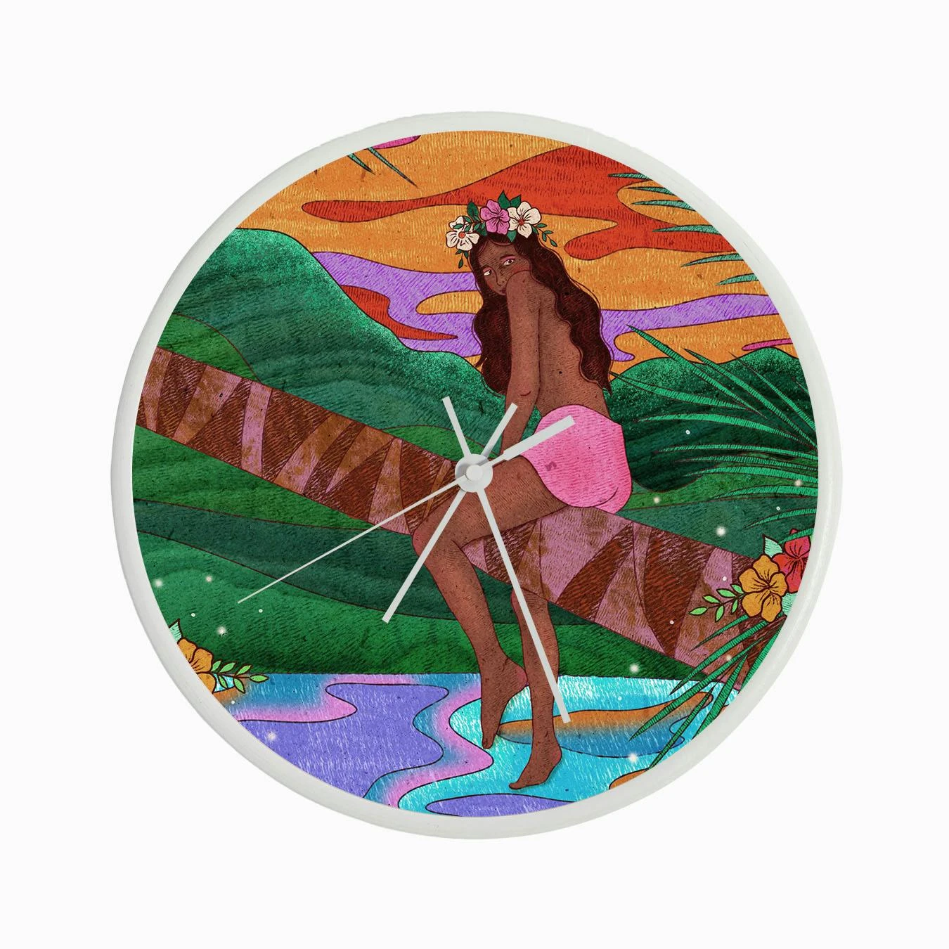 Hawaiian Dreams Clock - Image 3