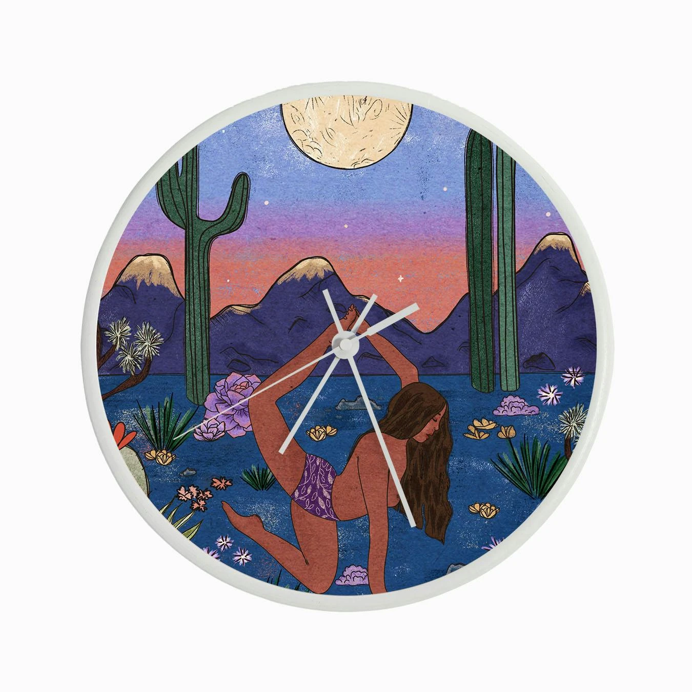 Desert Yoga Clock - Image 3