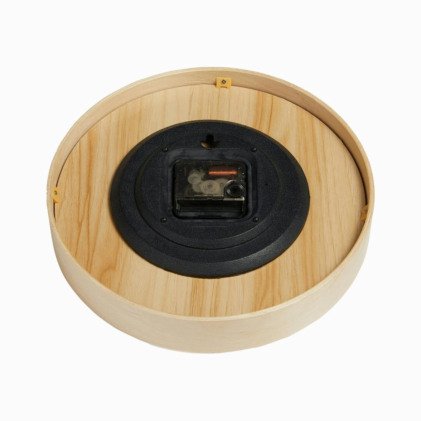 Pink Orange Checker Clock - Image 4