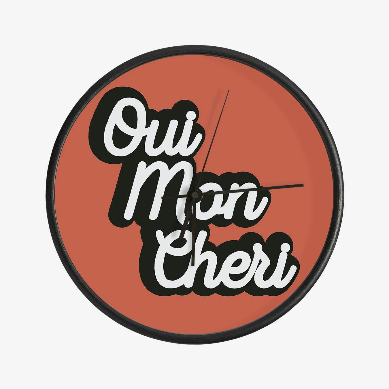 Oui Mon Cheri Clock