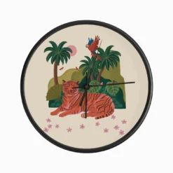Tropical Vibes Clock