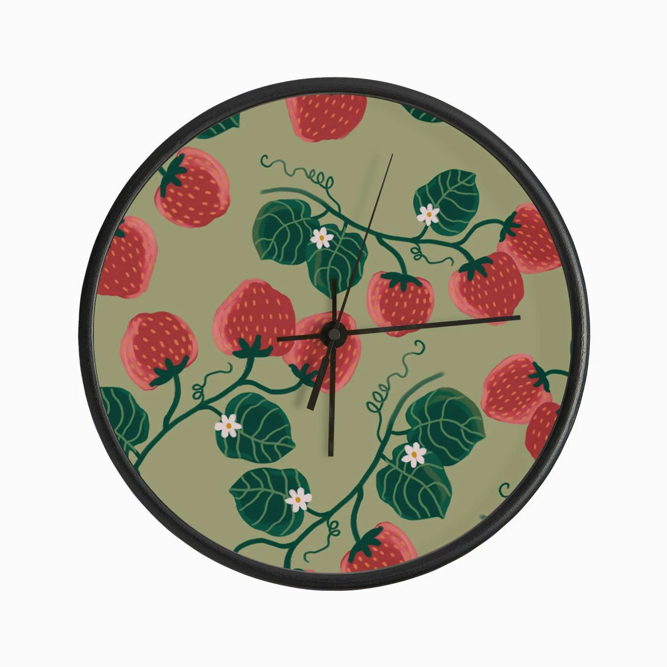 Strawberries Clock