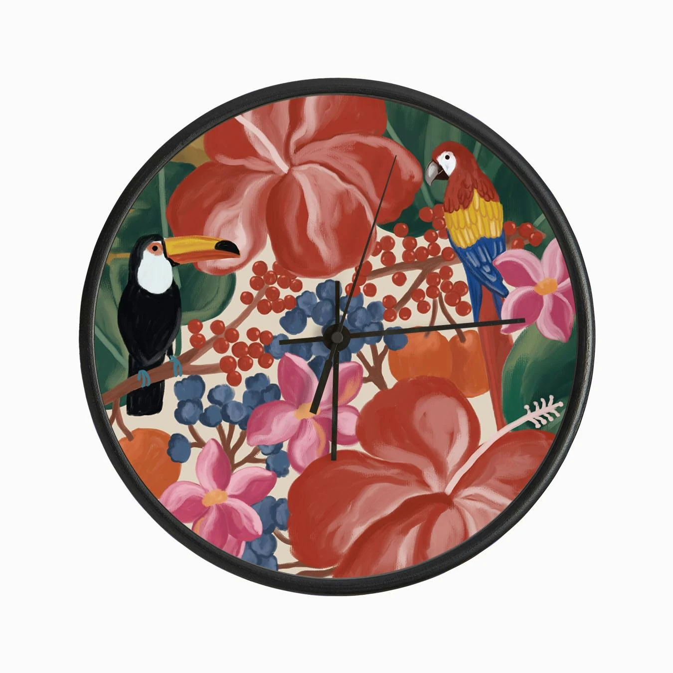 Tropicals Clock