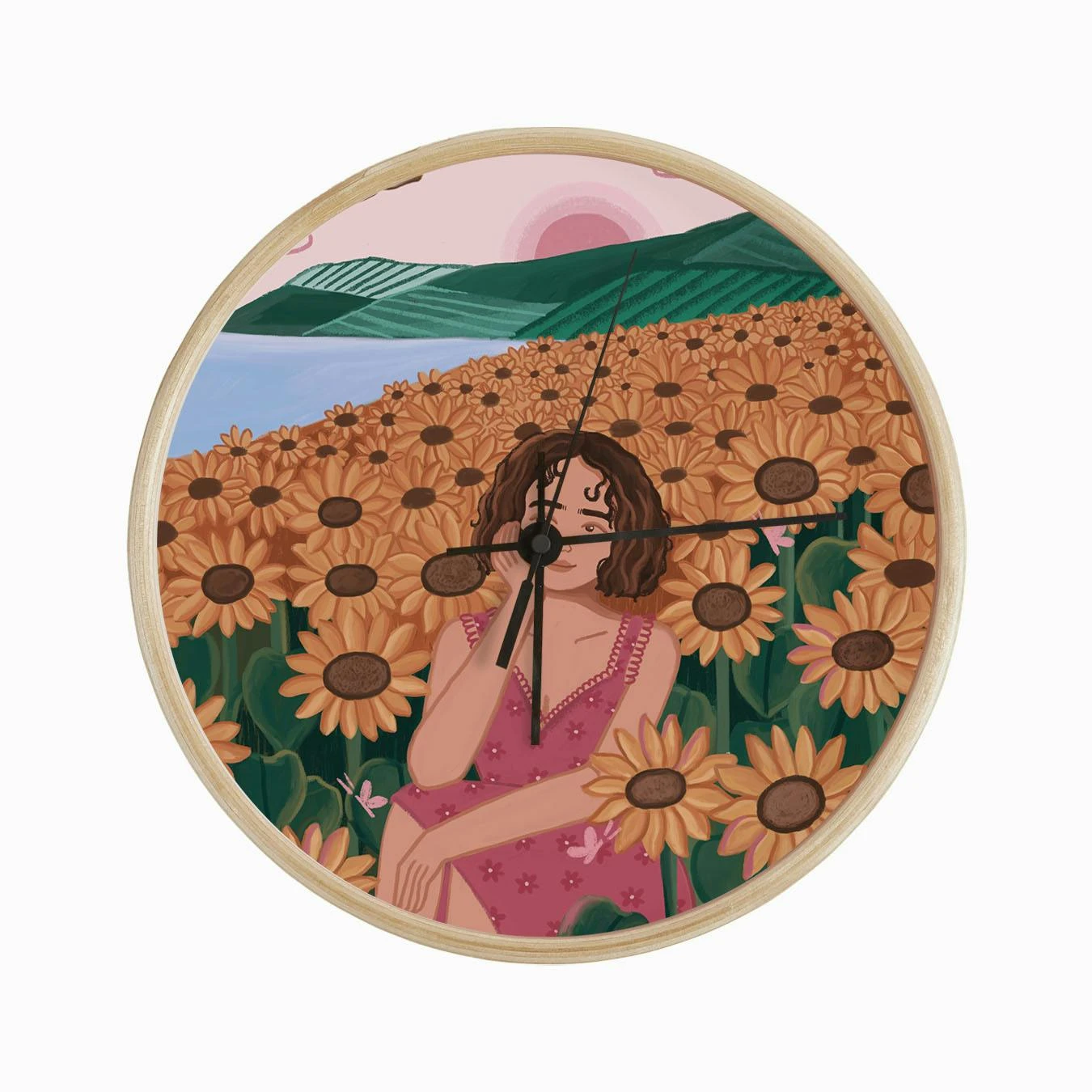 Sunflowers Clock - Image 2