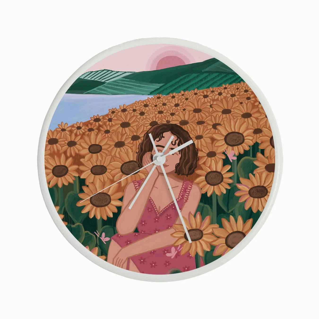 Sunflowers Clock - Image 3