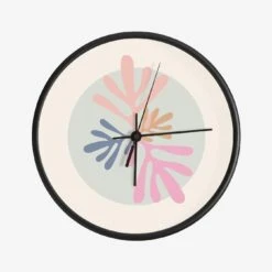 Matisse Cutout Pink Clock