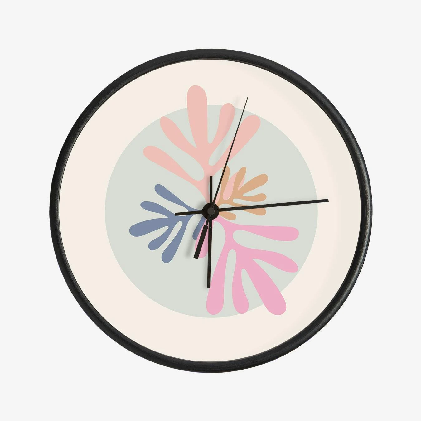 Matisse Cutout Pink Clock