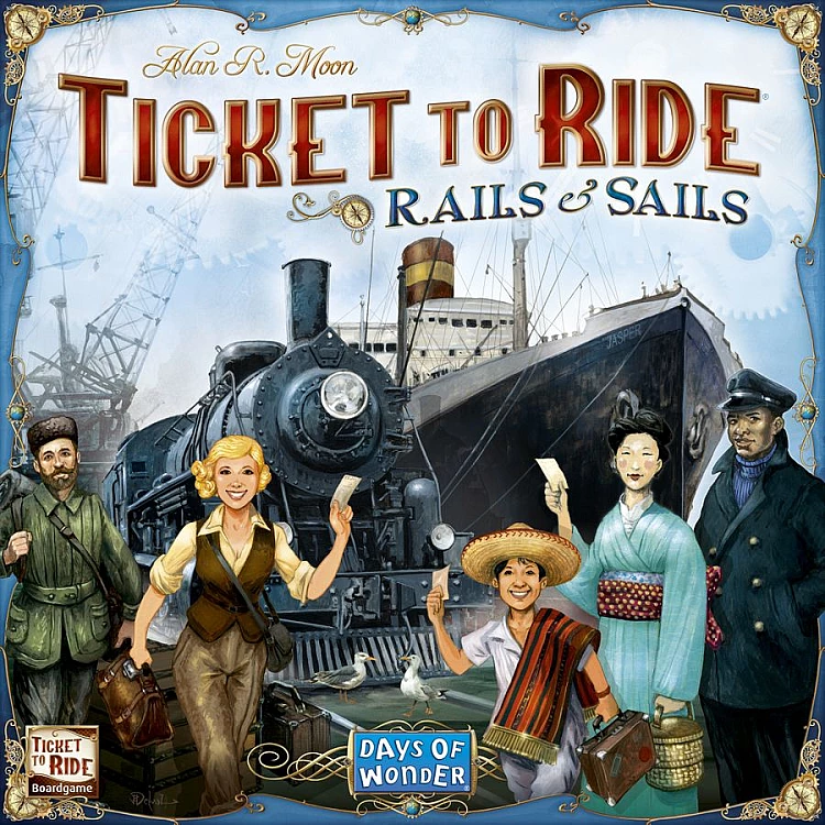 Days Of Wonder Ticket To Ride: Rails & Sails