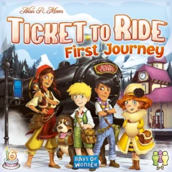 Days Of Wonder Ticket To Ride: First Journey Europe